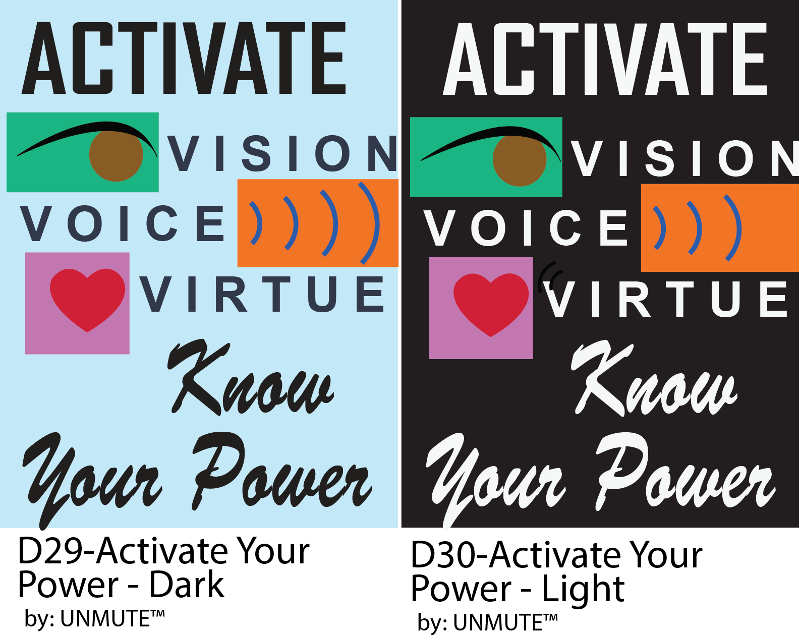 D29 Activate Know Your Power DarkGraphic