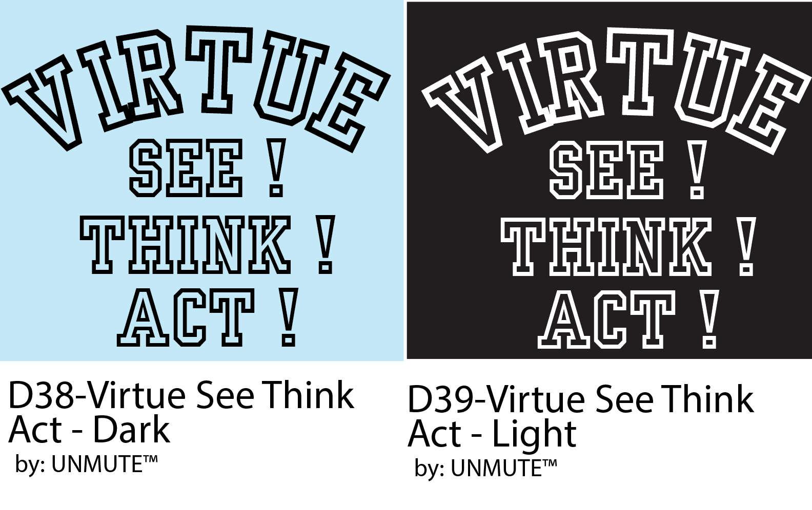 D38 D39 Virtue See Think Act