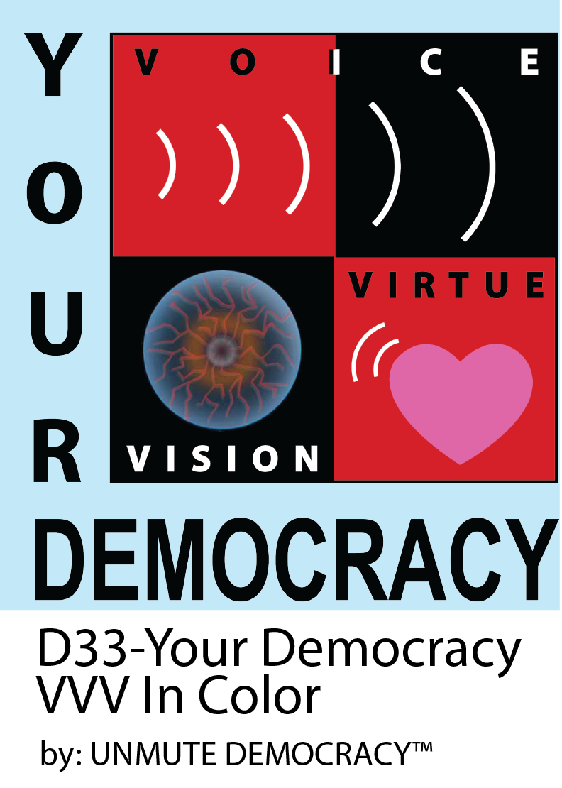 D33 Your Democracy VVV ColorBlocks