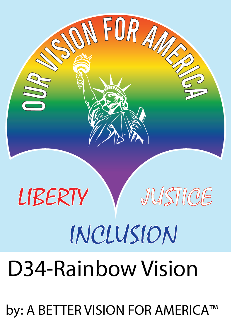 D34 Rainbow Vision For America
